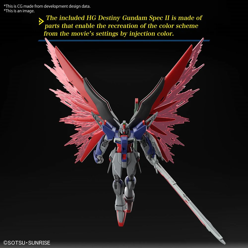 Bandai 5067428 HG 1/144 Destiny Gundam Spec II & Zeus Silhouette - Image 21