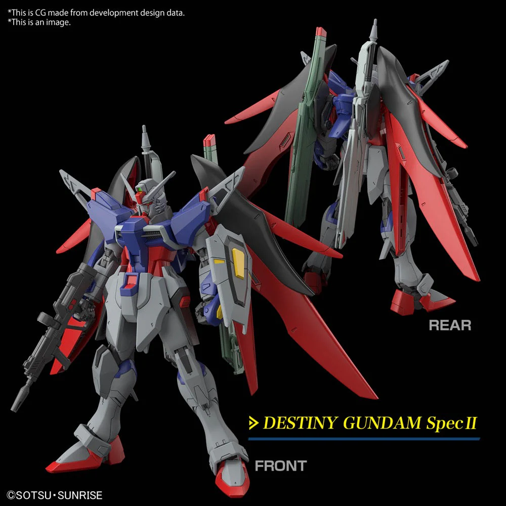 Bandai 5067428 HG 1/144 Destiny Gundam Spec II & Zeus Silhouette - Image 5