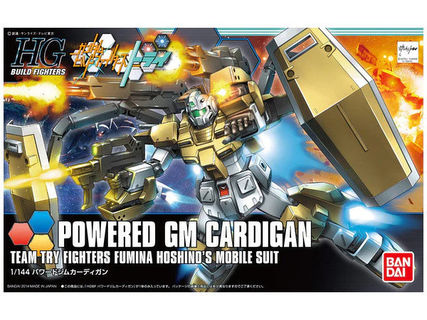Bandai 5058792 HGBF 1/144 Powered GM Cardigan Gundam Build Fighters