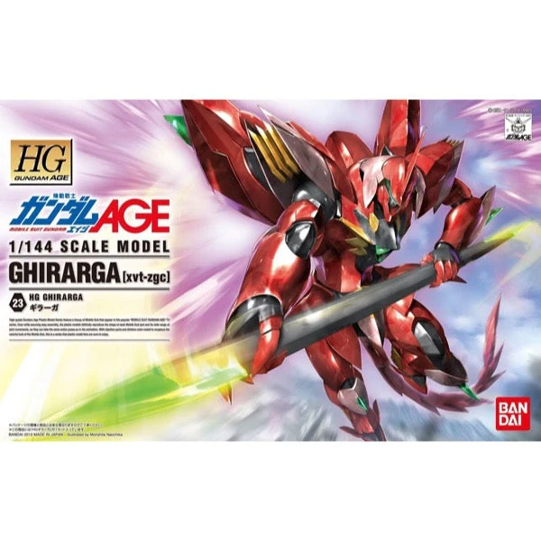 Bandai 5062909 HG 1/144 Ghirarga Gundam AGE