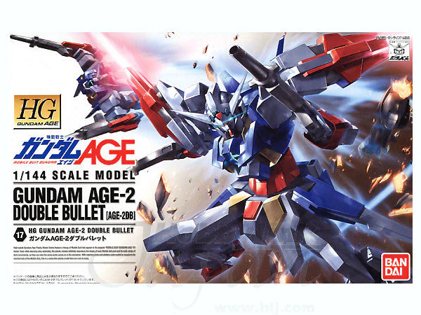 Bandai 5060368 HG 1/144 AGE-2 Double Bullet Gundam AGE