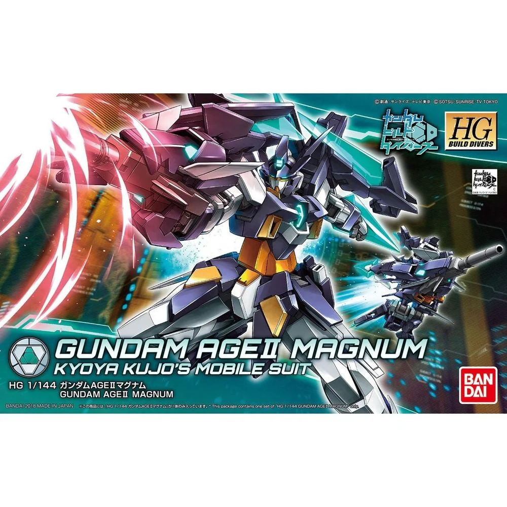 Bandai 5059237 HG 1/144 Age II Magnum Gundam Build Fighters