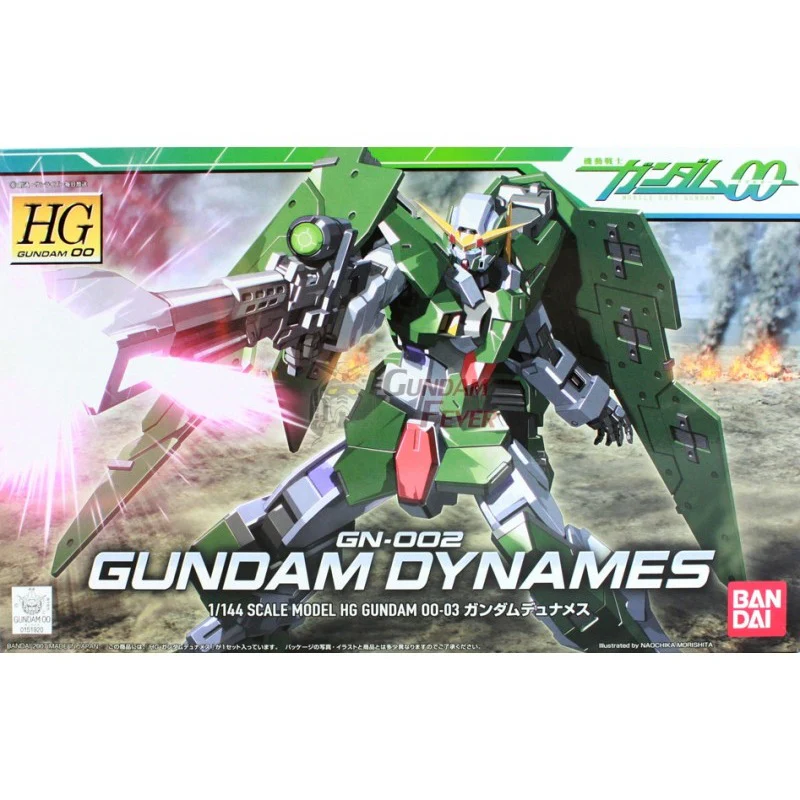 Bandai 5059233 HG 1/144 Dynames Gundam 00