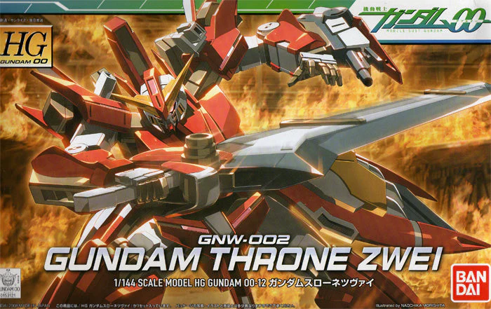 Bandai 5060643 HG 1/144 Throne Zwei Gundam 00