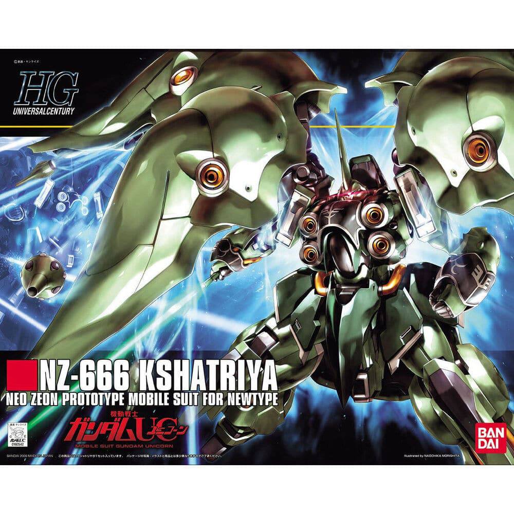 Bandai 5058263 HG 1/144 Kshatriya