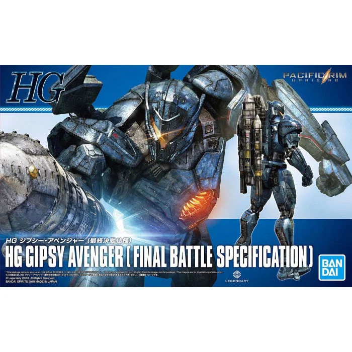 Bandai 5055864 HG Gipsy Avenger Final Battle Version Pacific Rim
