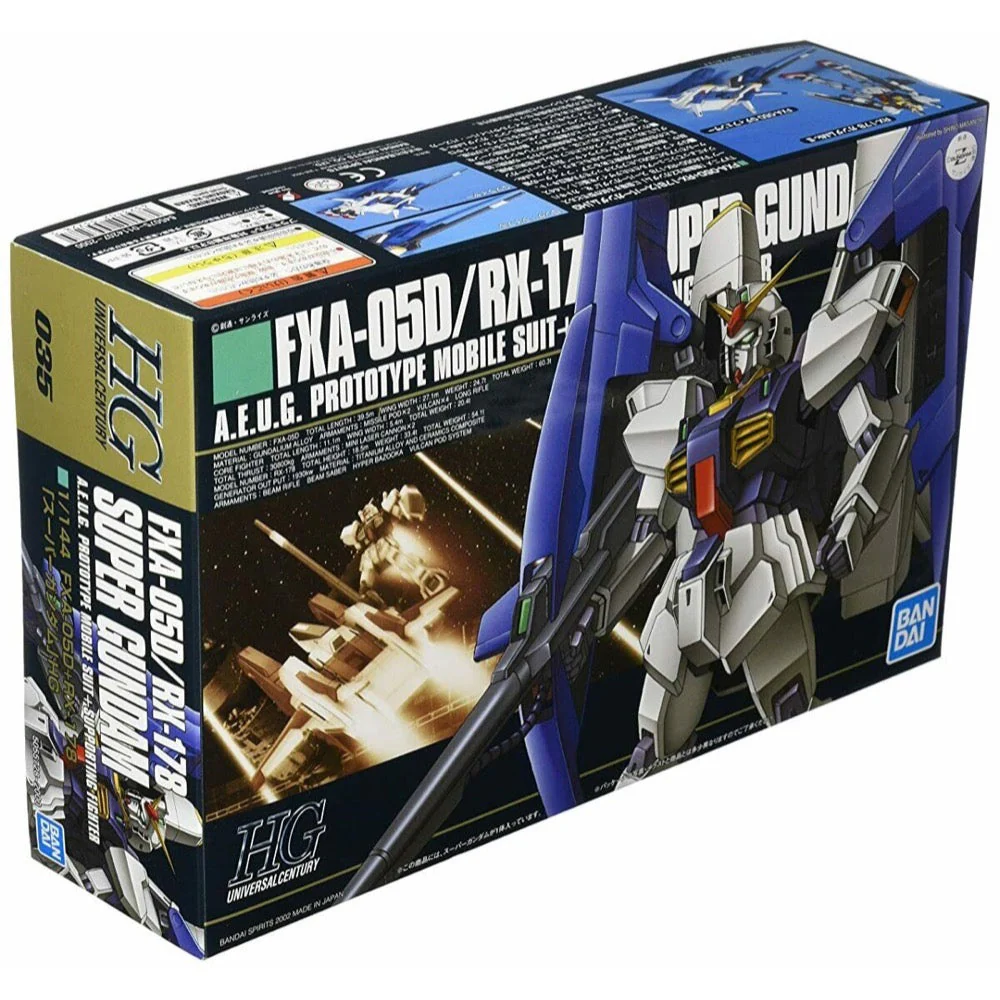 Bandai 5055728 HG 1/144 FXA-05D/RX178 Super Gundam - Image 2