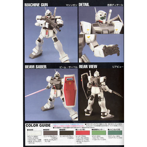 Bandai 5058260 HGUC 1/144 GM Cold Districts Type Gundam - Image 5