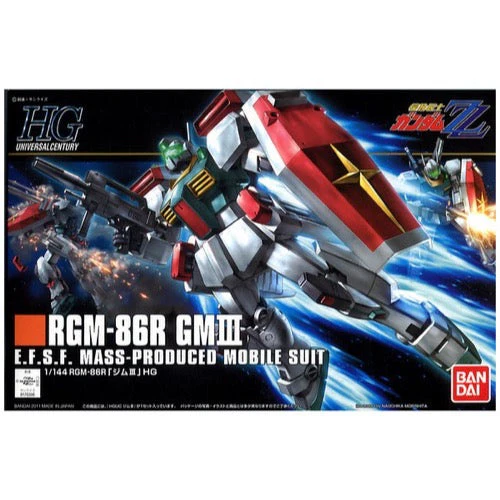 Bandai 5055882 HGUC 1/144 GM III Gundam ZZ
