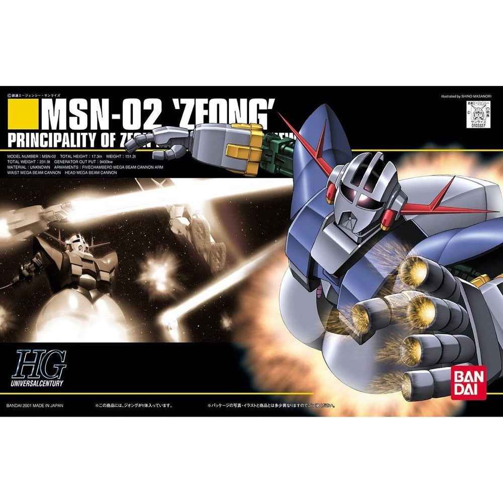 Bandai 5055874 HGUC 1/144 Msn-02 Zeong Gundam