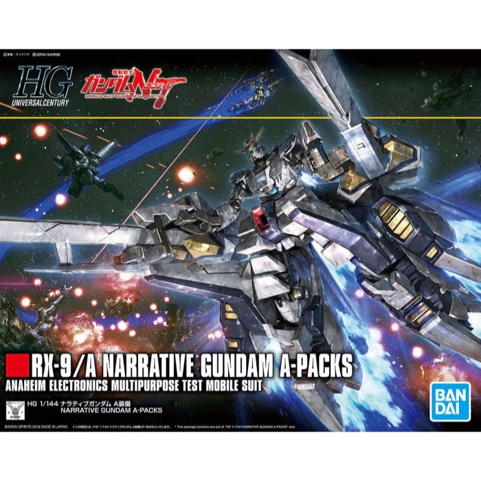 Bandai 5055365 HGUC 1/144 Narrative Gundam A-Packs Gundam UC