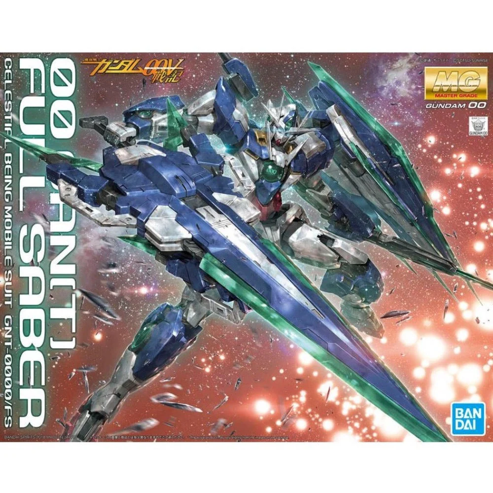 Bandai 5055328 MG 1/100 00 Qan T Full Saber Gundam 00