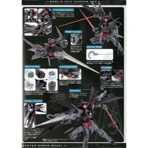 Bandai 5062844 MG 1/100 Gundam AGE-2 Dark Hound - Image 5