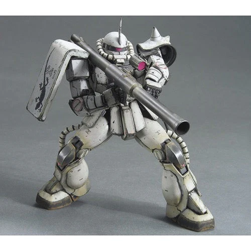 Bandai 5063136 MG 1/100 Ms-06J Zaku II White Ogre Exclusive Gundam MS Igloo - Image 4