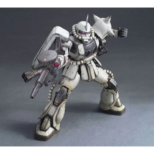 Bandai 5063136 MG 1/100 Ms-06J Zaku II White Ogre Exclusive Gundam MS Igloo - Image 5