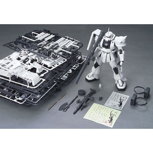 Bandai 5063136 MG 1/100 Ms-06J Zaku II White Ogre Exclusive Gundam MS Igloo - Image 8