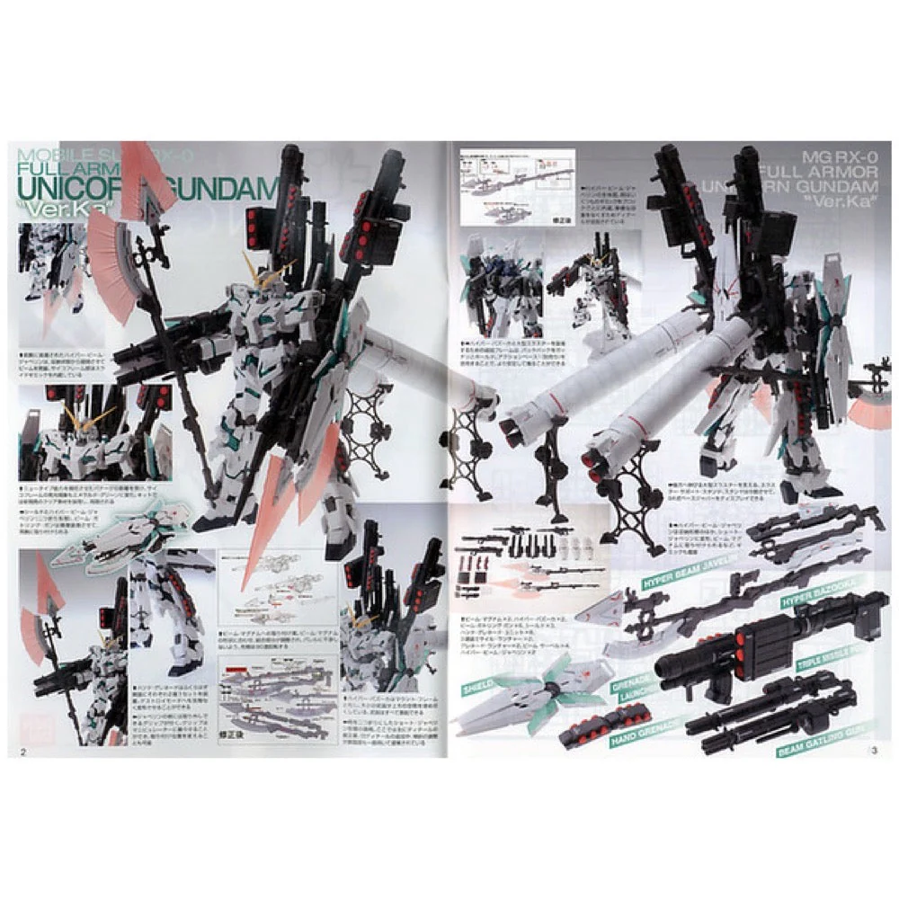 Bandai 5061589 MG 1/100 RX-0 Full Armor Unicorn Ver.Ka - Image 3