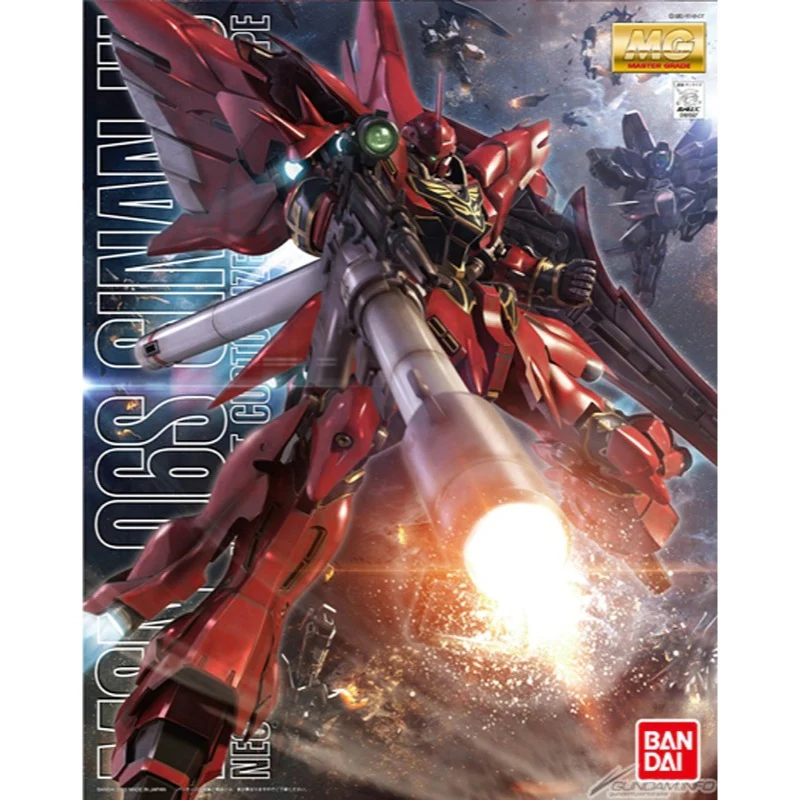 Bandai 5061609 MG 1/100 Sinanju Anime Color Version Gundam UC