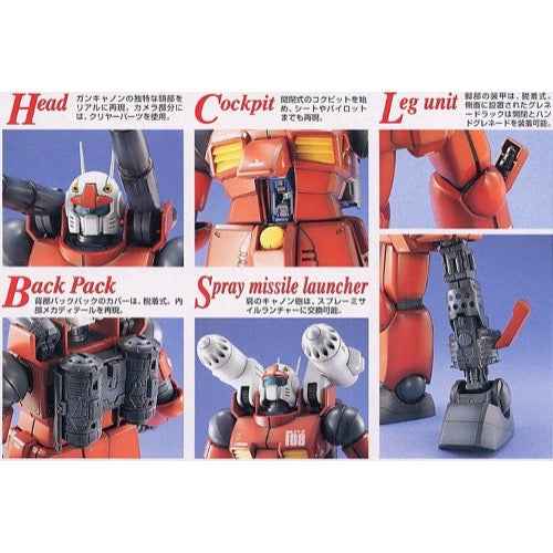 Bandai 5063570 MG 1/100 RX-77-2 Guncannon Gundam - Image 5