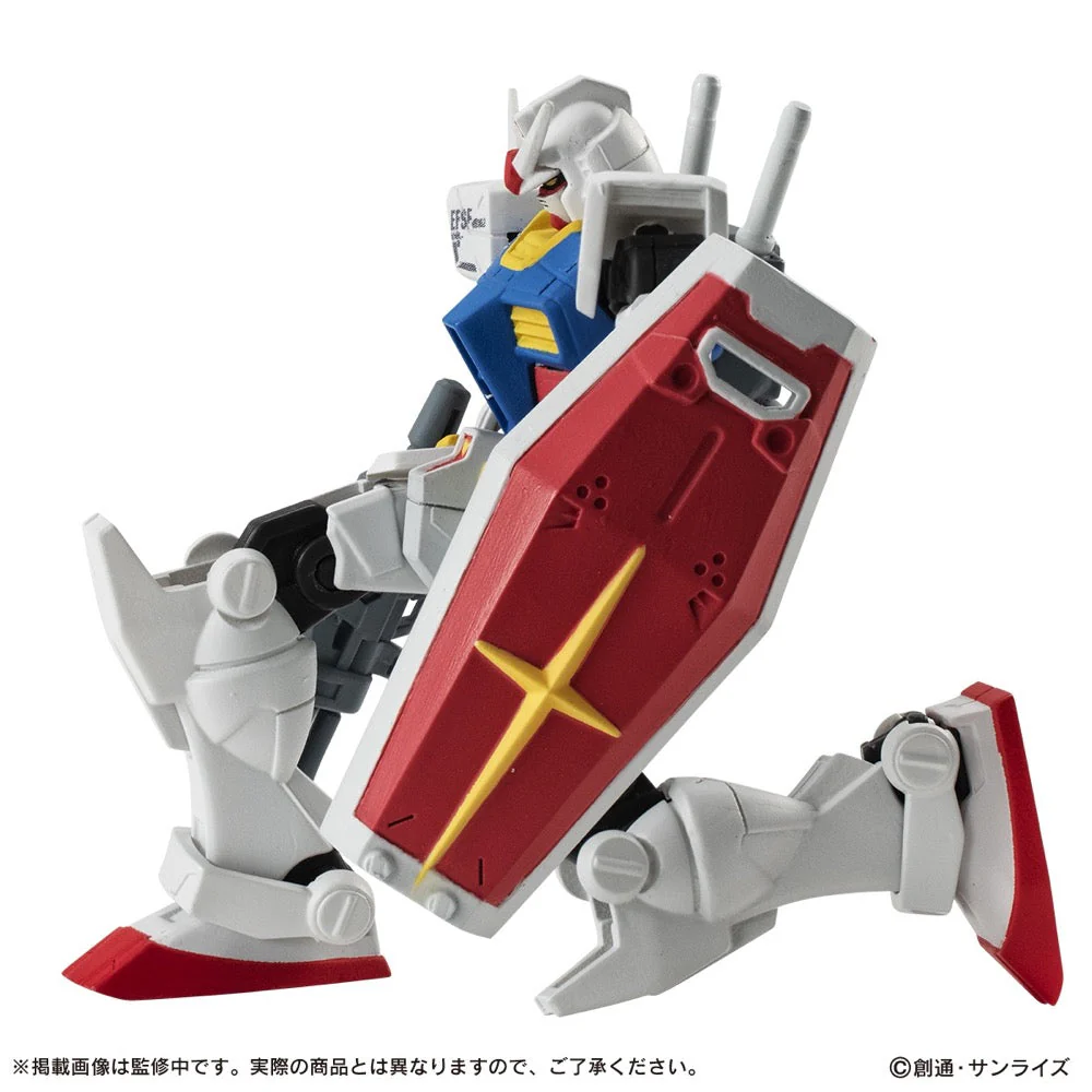 Bandai Mobile Suit Gundam Capsule Action Gundam RX78-2 Blind Box (1 Random Figure) - Image 7