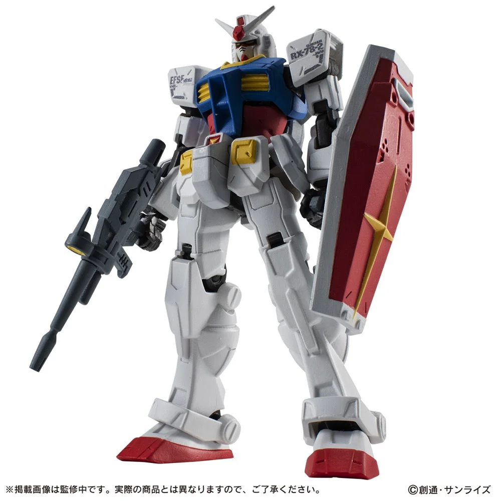 Bandai Mobile Suit Gundam Capsule Action Gundam RX78-2 Blind Box (1 Random Figure) - Image 8