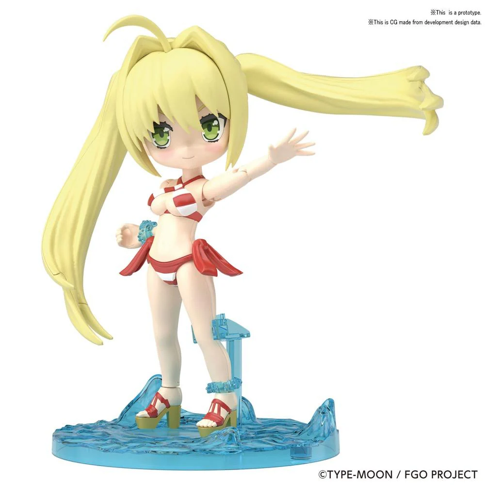 Bandai 5058102 PetitRits Caster Nero Claudius Fate Grand Order - Image 2