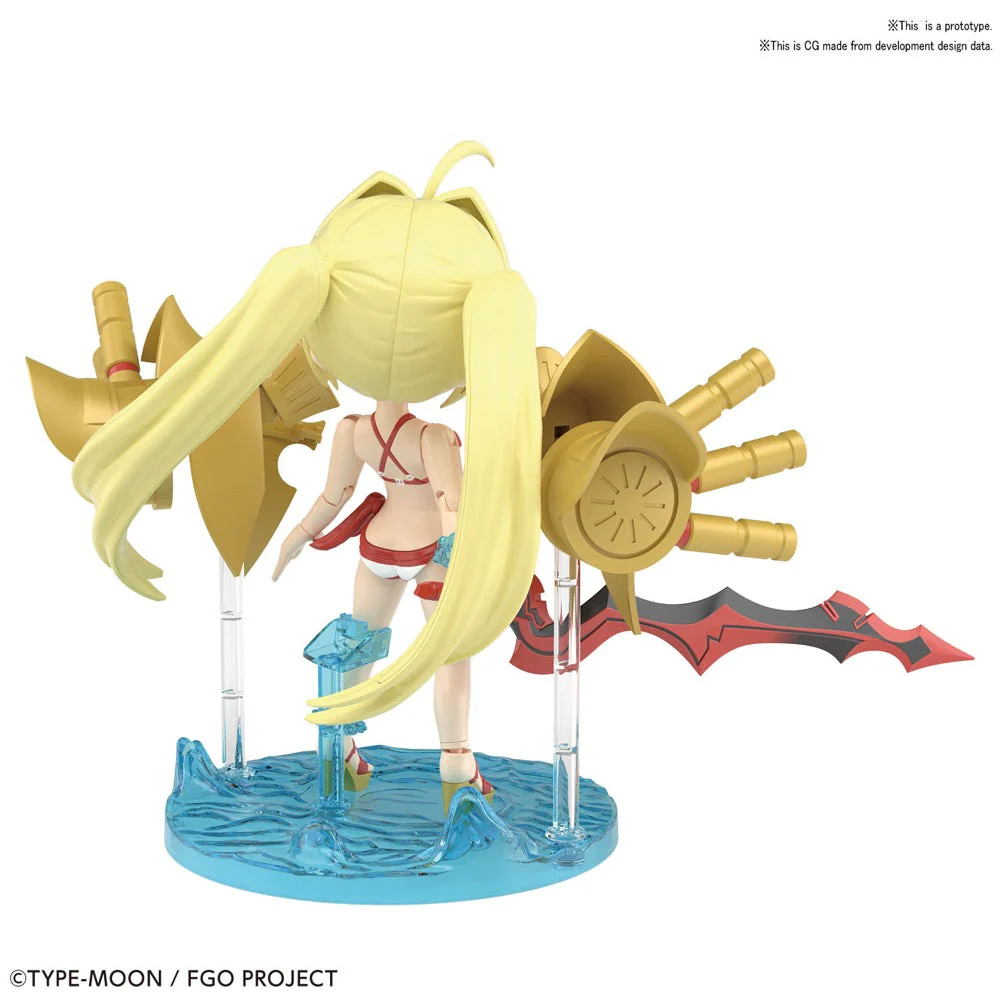 Bandai 5058102 PetitRits Caster Nero Claudius Fate Grand Order - Image 6