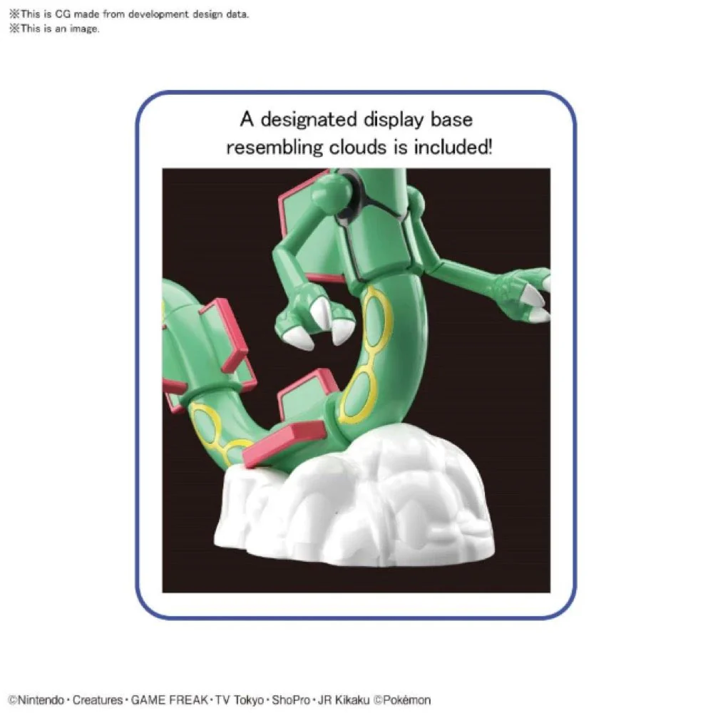 Bandai 5061199 Rayquaza Pokemon Model Kit - Image 7