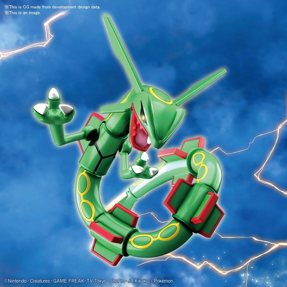 Bandai 5061199 Rayquaza Pokemon Model Kit - Image 8