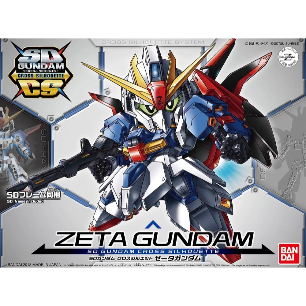 Bandai 5059572 SD Cross Sihouette Z SD Gundam