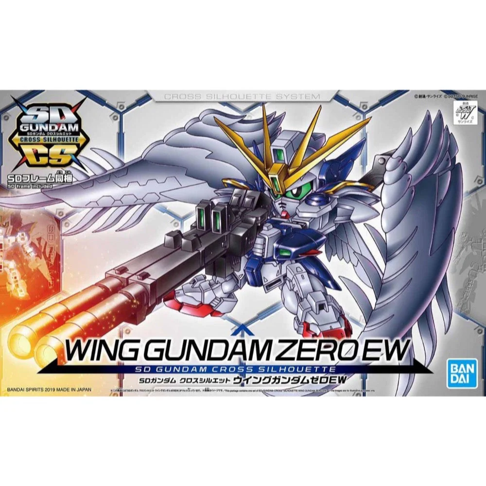 Bandai 5057841 SD Gundam Cross Silhouette Wing Gundam Zero Ew