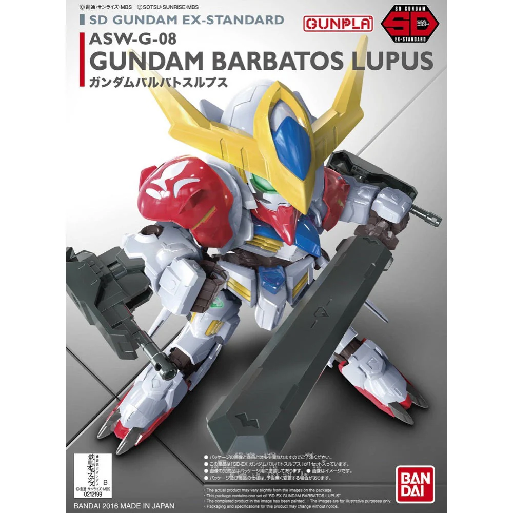 Bandai 5057798 SD Gundam Ex-Standard 014 Barbatos Lupus