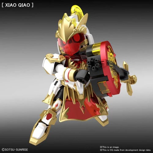Bandai 5058309 SD Sangoku Soketsuden Da Qiao Gundam Artemie/Xiao Qiao GN Archer - Image 2