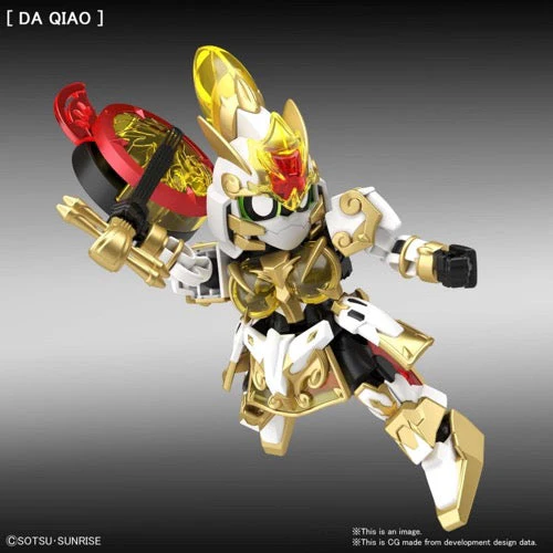 Bandai 5058309 SD Sangoku Soketsuden Da Qiao Gundam Artemie/Xiao Qiao GN Archer - Image 3