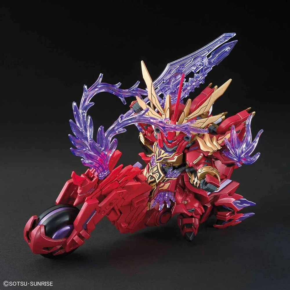 Bandai 5057610 SD Sangoku Soketsuden Lyu Bu Sinanju and Chituma Gundam - Image 2