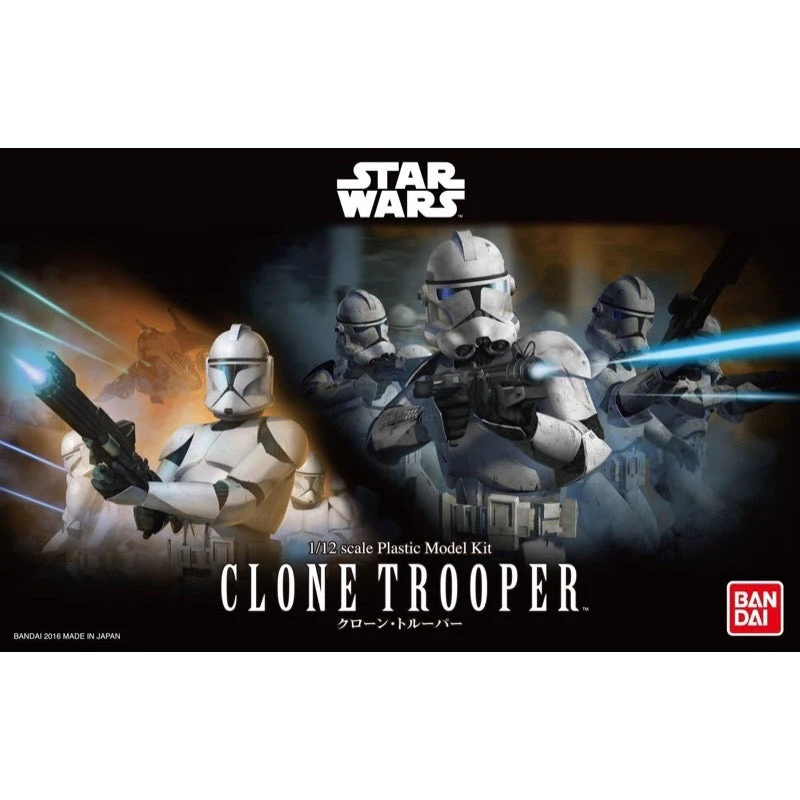 Bandai 5063847 1/12 Star Wars Clone Trooper