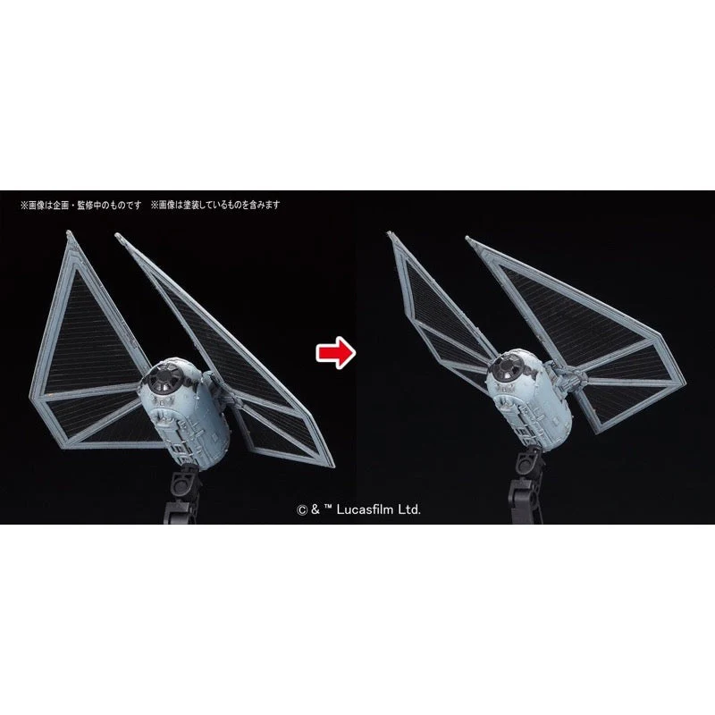 Bandai 5066147 1/144 Star Wars U-Wing Fighter And Tie Striker - Image 11