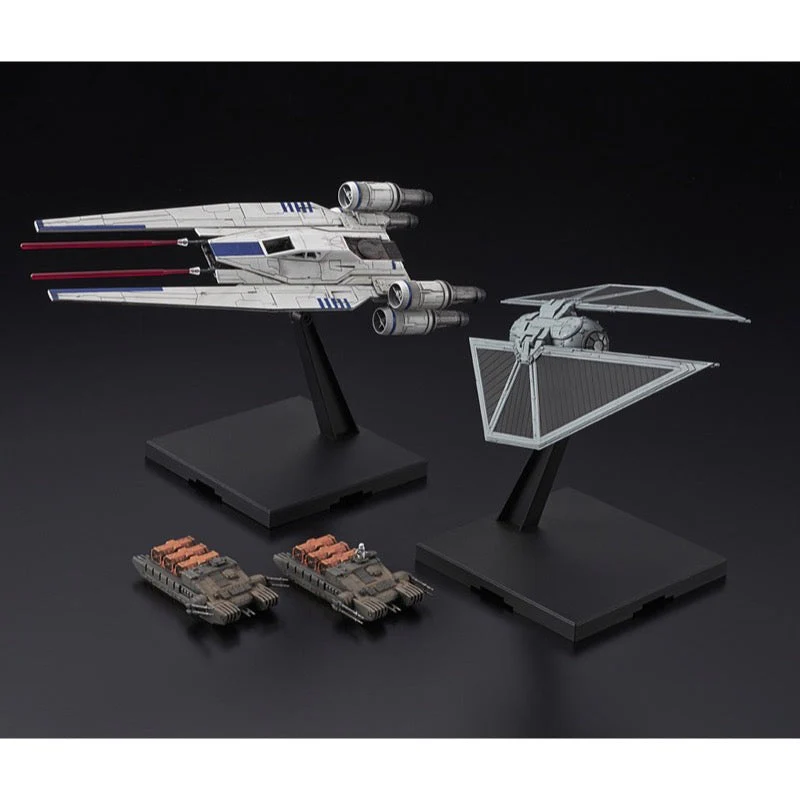Bandai 5066147 1/144 Star Wars U-Wing Fighter And Tie Striker - Image 2
