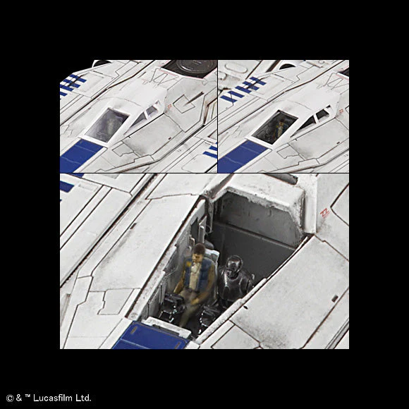 Bandai 5066147 1/144 Star Wars U-Wing Fighter And Tie Striker - Image 6