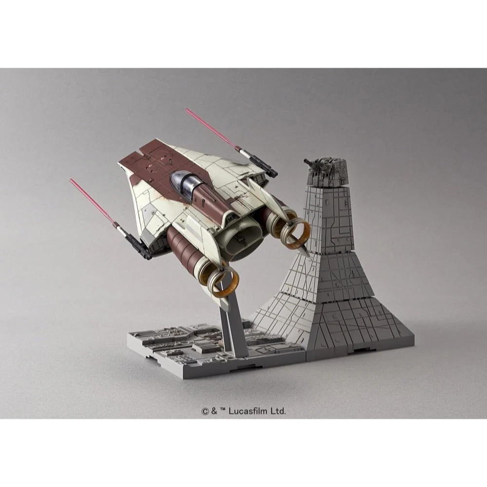Bandai 5063827 Star Wars 1/72 A-Wing Starfighter - Image 4