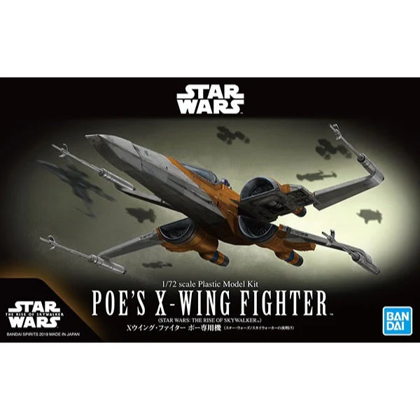 Bandai 5058312 Star Wars Poes X-Wing Fighter Rise of Skywalker