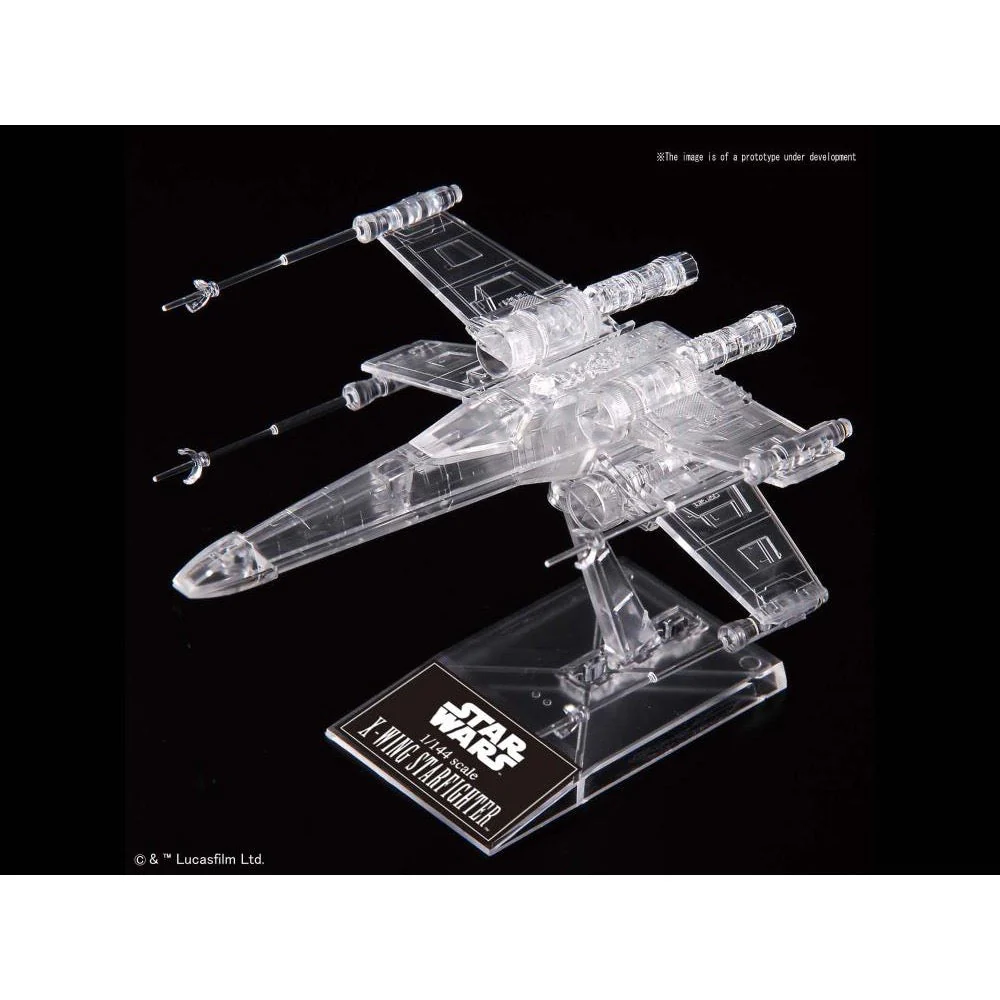 Bandai 5058212 Star Wars Return Of The Jedi Clear Vehicle Set three scales - Image 6