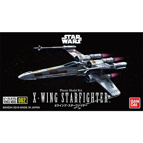 Bandai 5064873 1/144 Star Wars Vehicle Model 002 X-Wing Starfighter