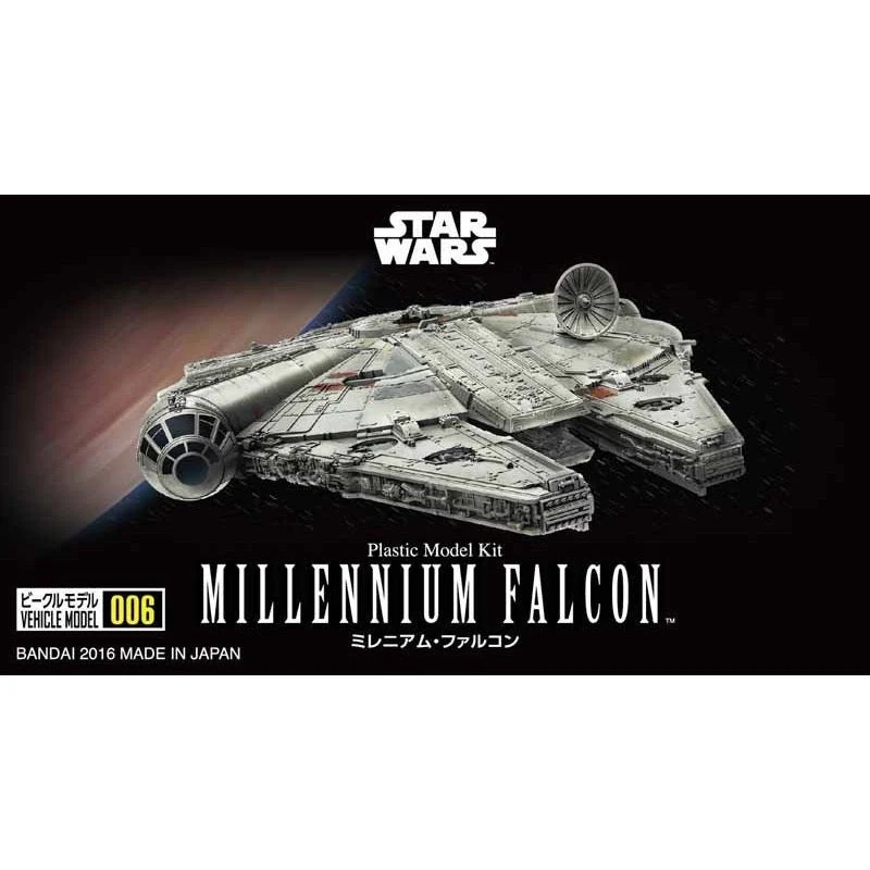 Bandai 5064109 Star Wars Vehicle Model 006 Millennium Falcon
