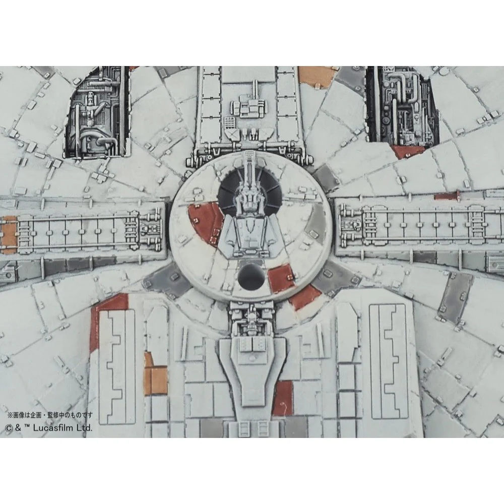Bandai 5064109 Star Wars Vehicle Model 006 Millennium Falcon - Image 7