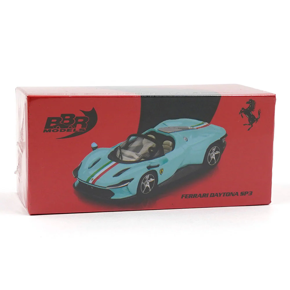 BBR BBRFER64020 1/64 Ferrari Daytona SP3 Light Blue - Image 7