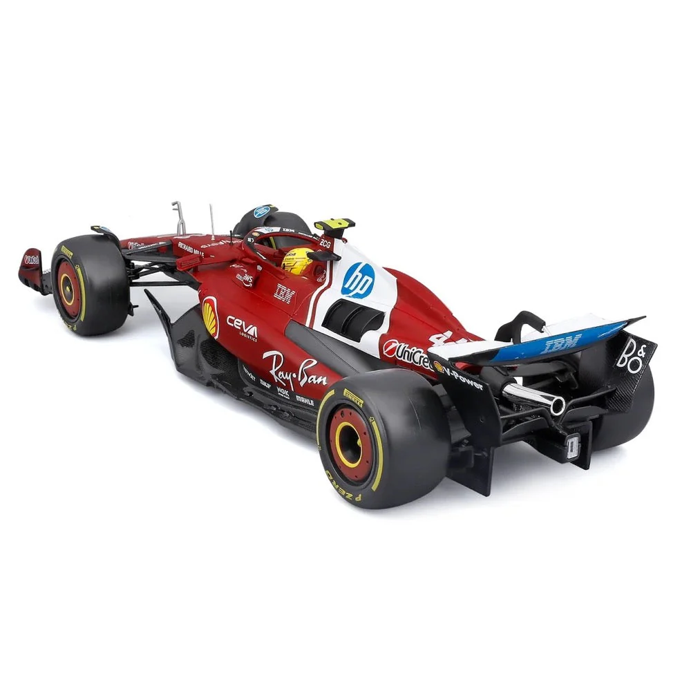 Bburago 16816H 1/18 Ferrari SF-25 No.44 Lewis Hamilton - Image 5