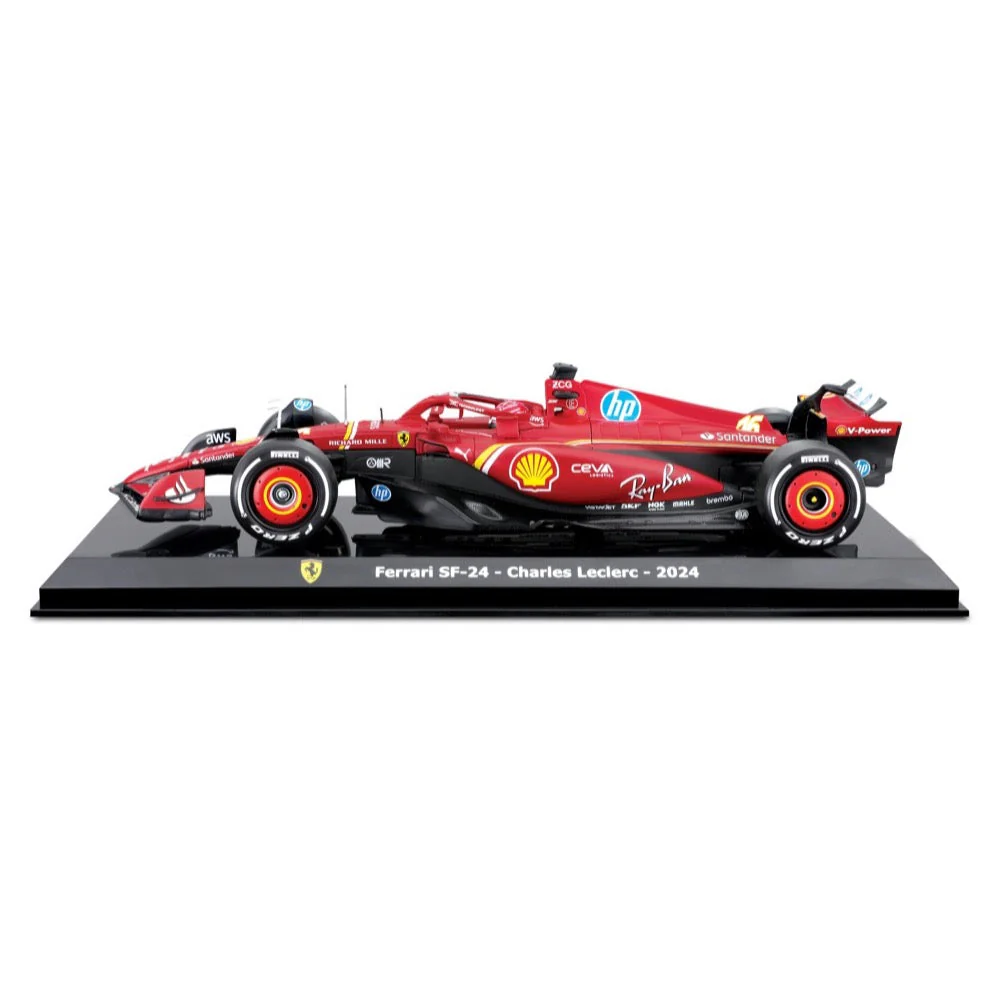 Bburago 26856 1/24 Ferrari SF-24 2024 No.16 Charles Leclerc Model Kit - Image 3