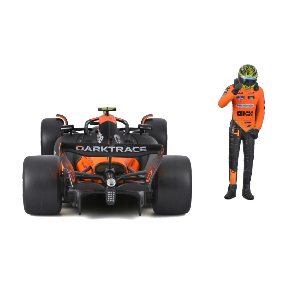 Bburago 28040N 1/24 McLaren MCL38 2024 No.4 Lando Norris with Figure - Image 5