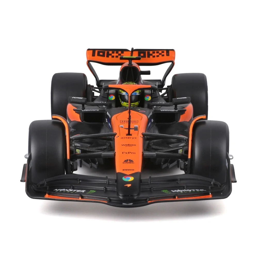 Bburago 28504N 1/24 McLaren MCL38 2024 No.4 Lando Norris Model Kit - Image 3